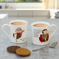 Rosie Made A Thing You’ve Still Got It Mug 10 Rosie Made A Thing You’ve Still Got It Mug -Home General Store mclaggan rosie made a thing qrh01 leopard skin mug lifestyleb 1