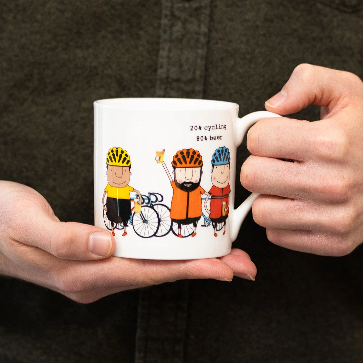 Rosie Made A Thing Cycling/Beer Mug 2 Rosie Made A Thing Cycling/Beer Mug - Image 2