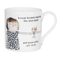 Rosie Made A Thing True Friend Mug