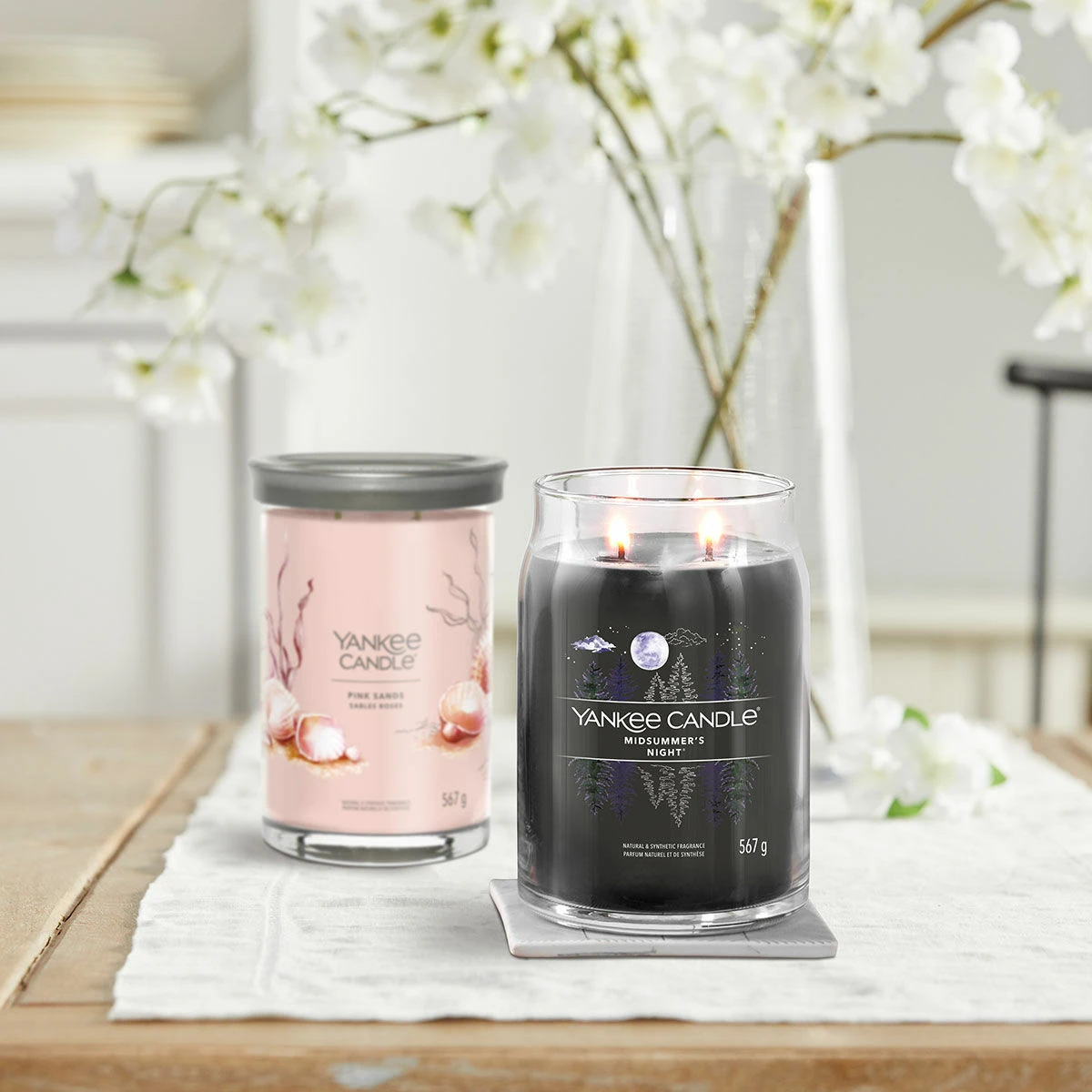 Yankee Candle Midsummers Night Signature Large Jar Candle 4 Yankee Candle Midsummers Night Signature Large Jar Candle - Image 4