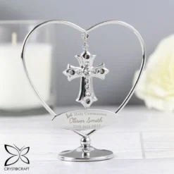 Personalised 1st Holy Communion Crystocraft Cross Ornament 10 Personalised 1st Holy Communion Crystocraft Cross Ornament -Home General Store p0104k59 pmc personalised 1st holy communion crystocraft cross ornament 2