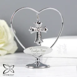 Personalised 1st Holy Communion Crystocraft Cross Ornament 12 Personalised 1st Holy Communion Crystocraft Cross Ornament -Home General Store p0104k59 pmc personalised 1st holy communion crystocraft cross ornament 5