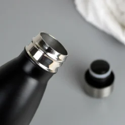 Personalised Black Metal Insulated Drinks Bottle -Home General Store p0104l58 5