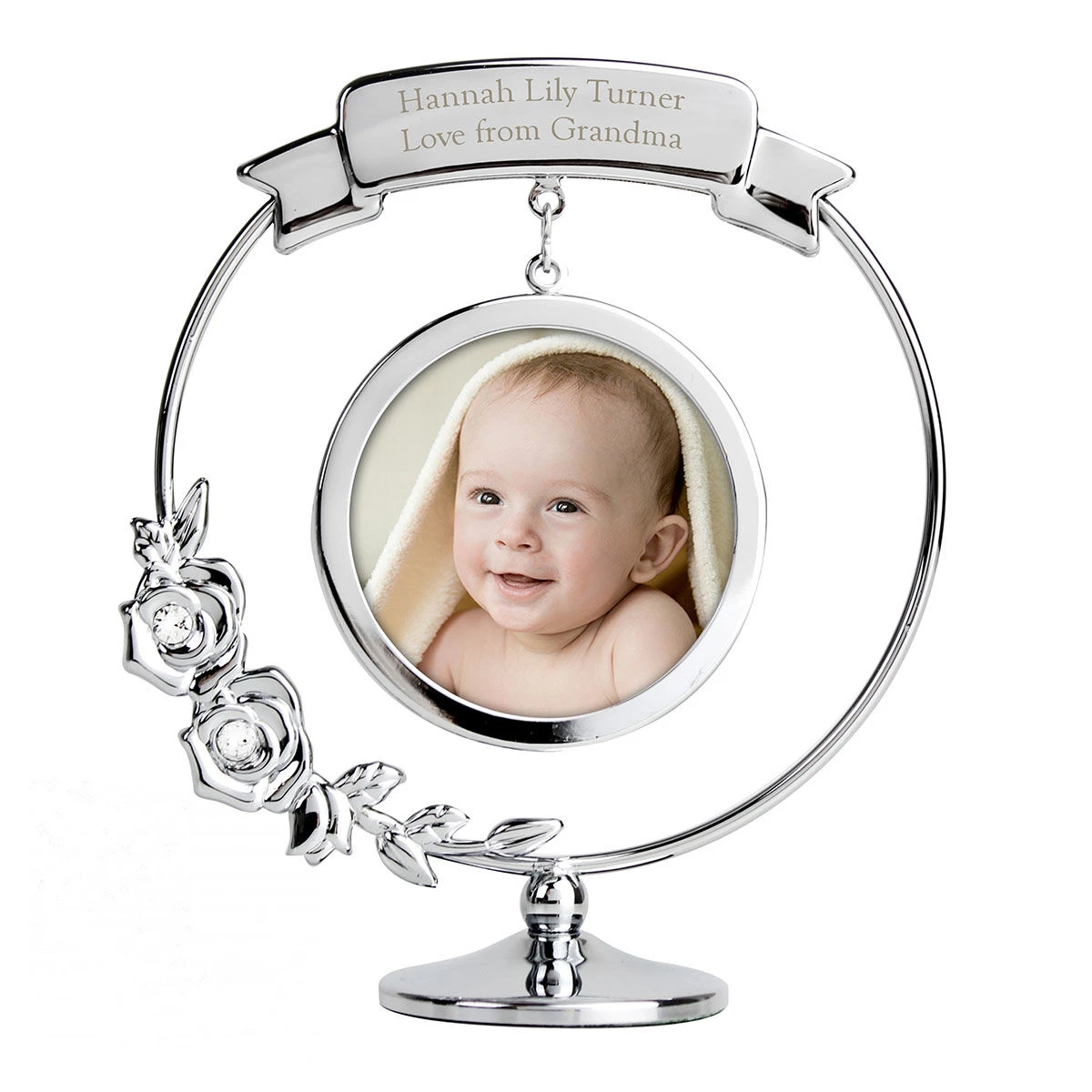 Personalised Crystocraft Photo Frame Ornament 2 Personalised Crystocraft Photo Frame Ornament - Image 2