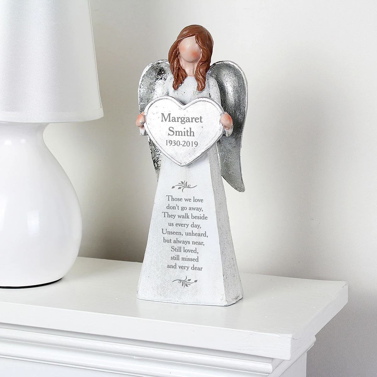 Personalised Memorial Angel Ornament 4 Personalised Memorial Angel Ornament - Image 4