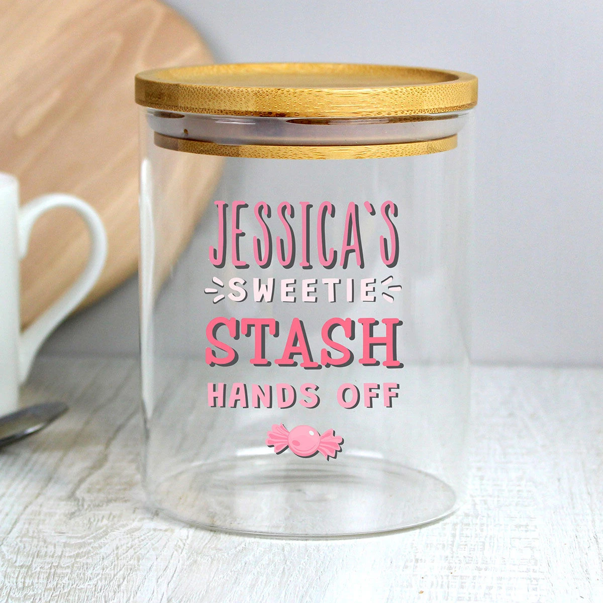 Personalised Sweetie Stash Jar 2 Personalised Sweetie Stash Jar - Image 2