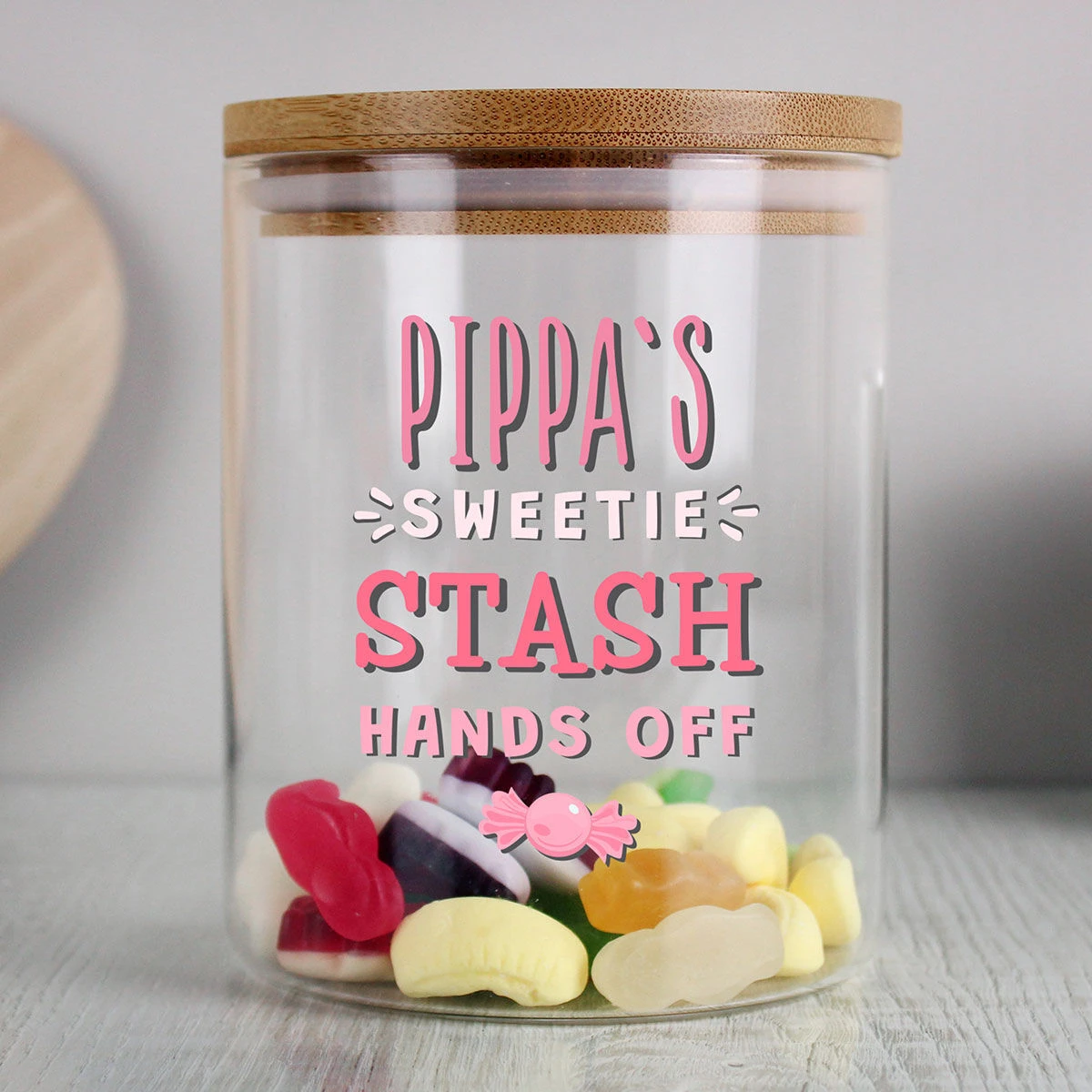 Personalised Sweetie Stash Jar 4 Personalised Sweetie Stash Jar - Image 4