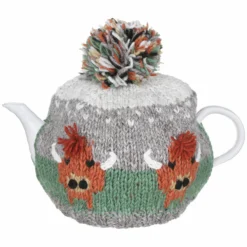 Pachamama Herd Of Highland Cows Tea Cosy -Home General Store pachamama hcowtc herd of highland cow tea cosy 3 1