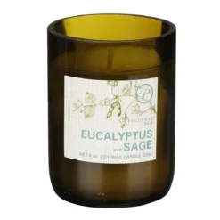 Paddywax Eco 226g Eucalyptus And Sage Green Recycled Glass Soy Candle 7 Paddywax Eco 226g Eucalyptus And Sage Green Recycled Glass Soy Candle -Home General Store paddywax eg13eu eco eucalyptus sage recycled glass candle 02