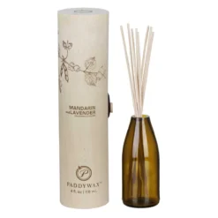 Paddywax Eco Mandarin And Lavender Green Reed Diffuser