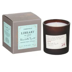 Paddywax Library 170g Charlotte Bronte Boxed Soy Candle