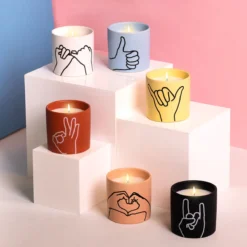 Paddywax Impressions 163g ‘Hang Loose’ Ocean Rose & Bay Soy Candle -Home General Store paddywax impressions candle range image 5