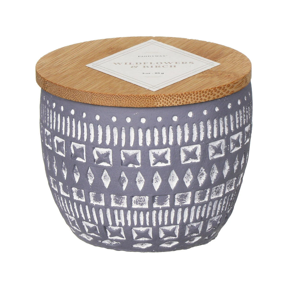 Paddywax Sonora 85g Wildflowers & Birch Concrete Soy Candle 1 Paddywax Sonora 85g Wildflowers & Birch Concrete Soy Candle