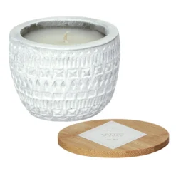 Paddywax Sonora 85g Cotton & Teak Concrete Soy Candle 6 Paddywax Sonora 85g Cotton & Teak Concrete Soy Candle -Home General Store paddywax sn0308eu sonora candle 2