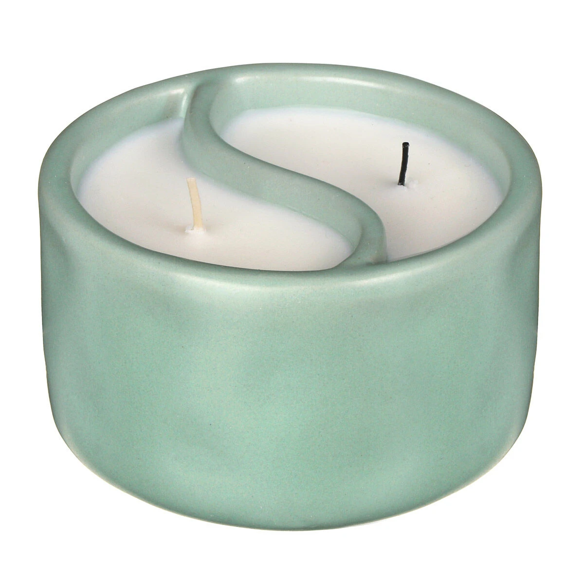 Paddywax Yin Yang 311g Green Tea & Aloe Ceramic Soy Candle 1 Paddywax Yin Yang 311g Green Tea & Aloe Ceramic Soy Candle