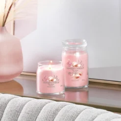 Yankee Candle Pink Sands Signature Medium Jar Candle -Home General Store pink sands signature collection lifestyle 2 1