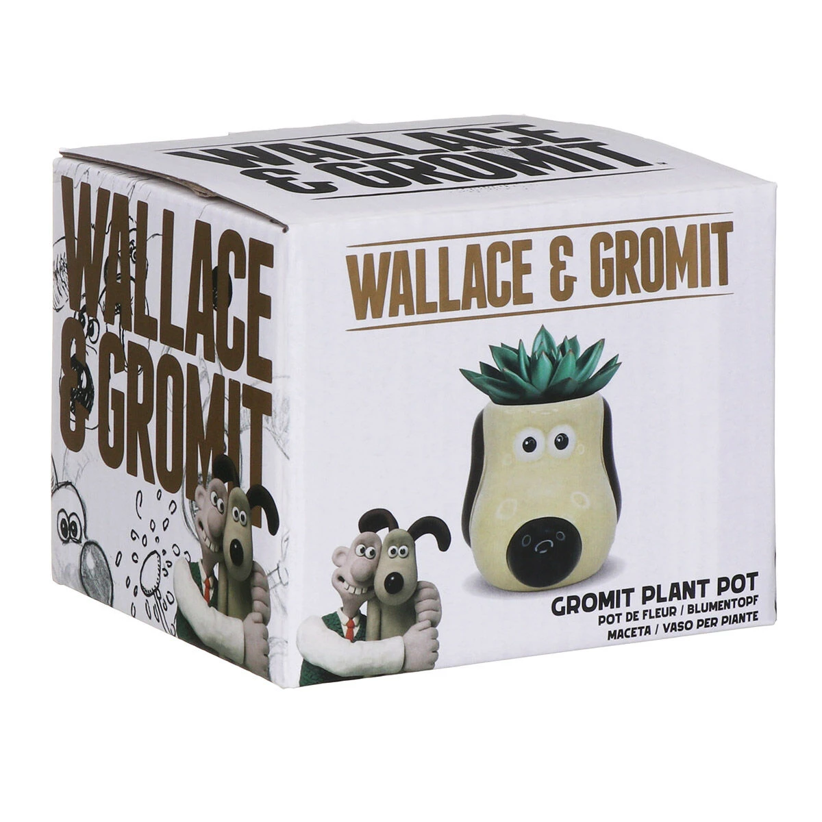 Wallace & Gromit– Gromit Shaped Plant Pot 4 Wallace & Gromit– Gromit Shaped Plant Pot - Image 4