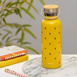 Joules Bees Metal Water Bottle -Home General Store portico jls2104 j joules bees metal water bottle lifestyle