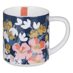 Joules The Bright Side Set Of Two Stackable Mugs -Home General Store portico jls2193 joules the bright side set of two stackable mugs 5