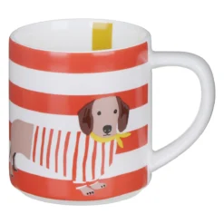 Joules The Bright Side Set Of Two Stackable Mugs -Home General Store portico jls2193 joules the bright side set of two stackable mugs 6