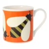 Orla Kiely Busy Bee Orange Large Mug