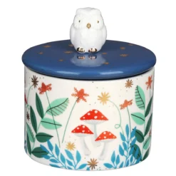 House Of Disaster Secret Garden Owl Jar