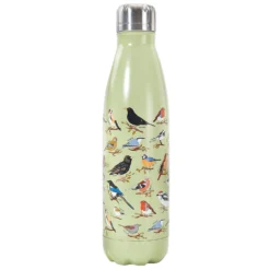 Eco Chic Green Wild Birds 500ml Thermal Drinks Bottle