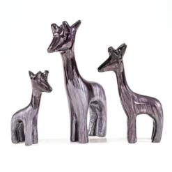 Tilnar Art Aluminark Brushed Black Large Giraffe 5 Tilnar Art Aluminark Brushed Black Large Giraffe -Home General Store tilnar art aluminark brushed black giraffe group