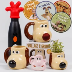 Wallace & Gromit– Gromit Shaped Plant Pot 11 Wallace & Gromit– Gromit Shaped Plant Pot -Home General Store wallace and gromit range shot 5