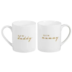 Widdop & Co Bambino New Mummy & Daddy Mugs