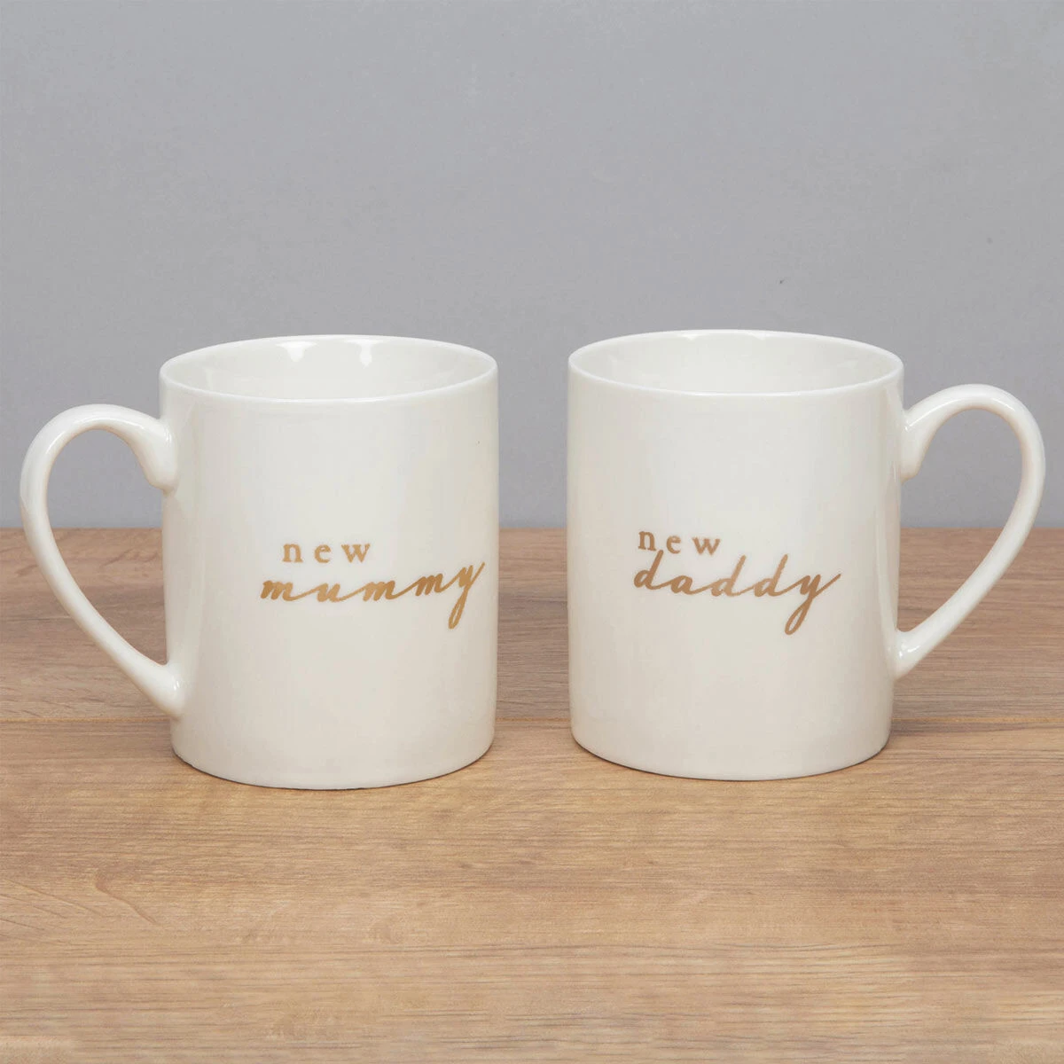 Widdop & Co Bambino New Mummy & Daddy Mugs 2 Widdop & Co Bambino New Mummy & Daddy Mugs - Image 2