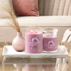 Yankee Candle Wild Orchid Signature Large Jar Candle -Home General Store wild orchids signature collection lifestyle 2