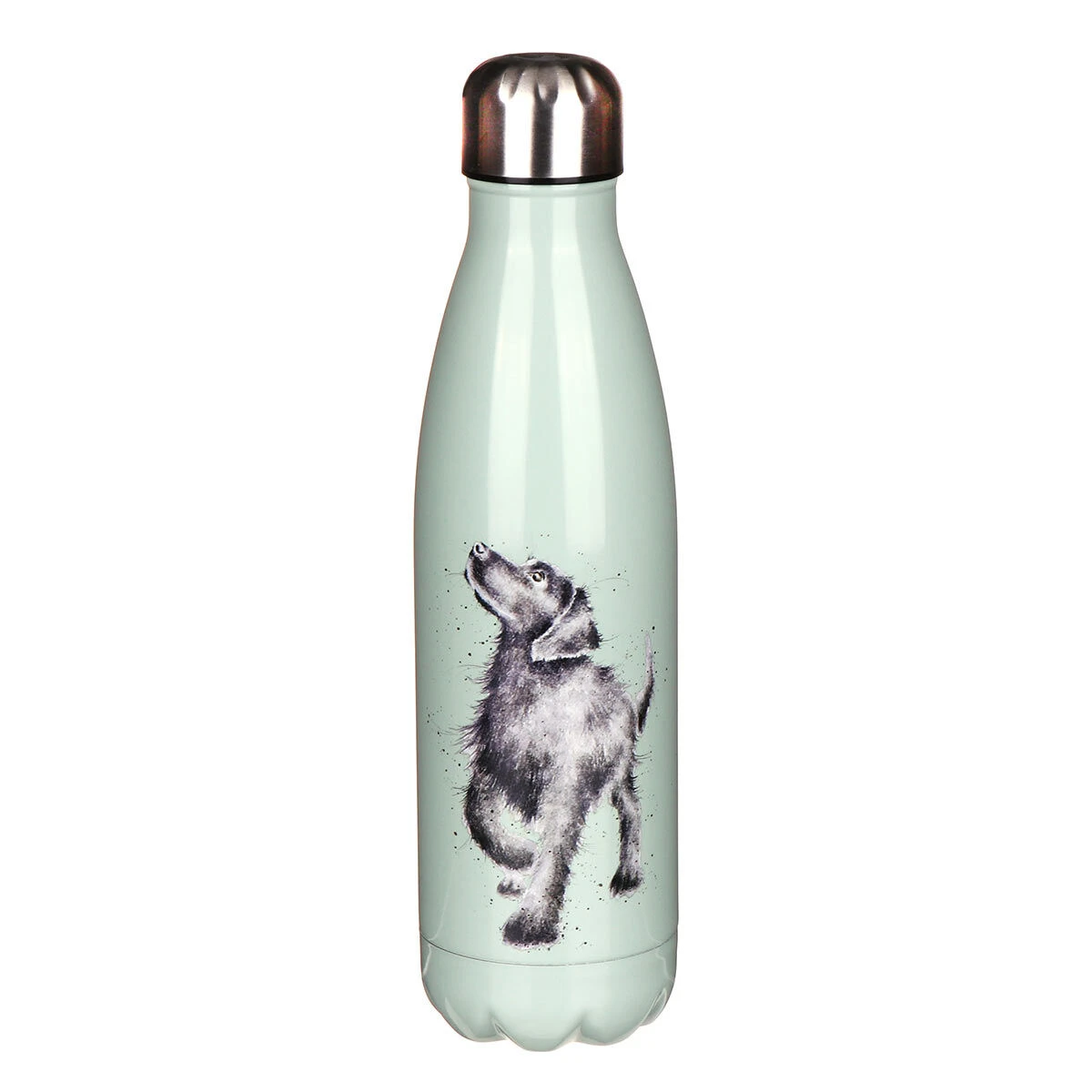 Wrendale 'Hopeful' Dog 500ml Water Bottle 2 Wrendale 'Hopeful' Dog 500ml Water Bottle - Image 2