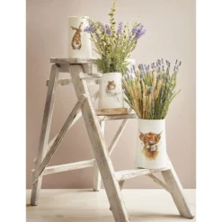 Wrendale Cow 'Daisy Coo' 20cm Vase 5 Wrendale Cow 'Daisy Coo' 20cm Vase -Home General Store wrendale designs vases v1 2