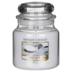 Yankee Candle Baby Powder Medium Jar Candle