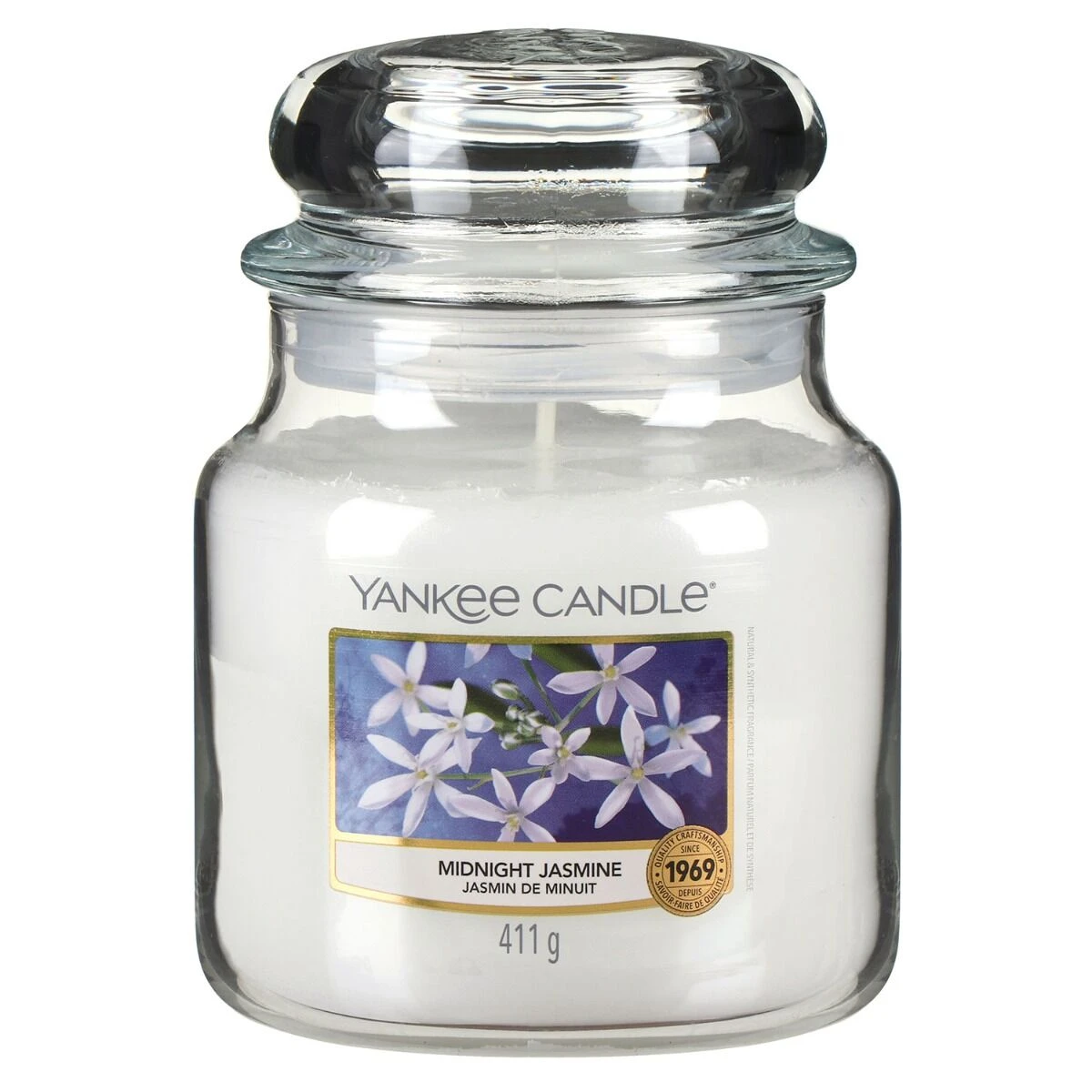 Yankee Candle Midnight Jasmine Medium Jar Candle 1 Yankee Candle Midnight Jasmine Medium Jar Candle
