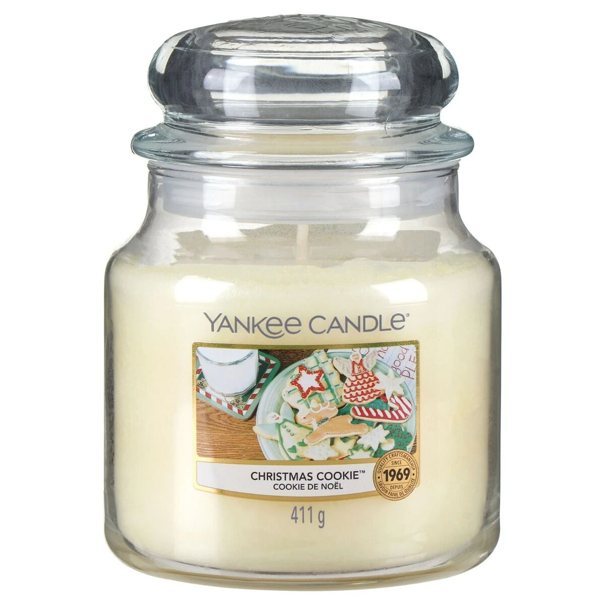 Yankee Candle Christmas Cookie Medium Jar Candle 1 Yankee Candle Christmas Cookie Medium Jar Candle