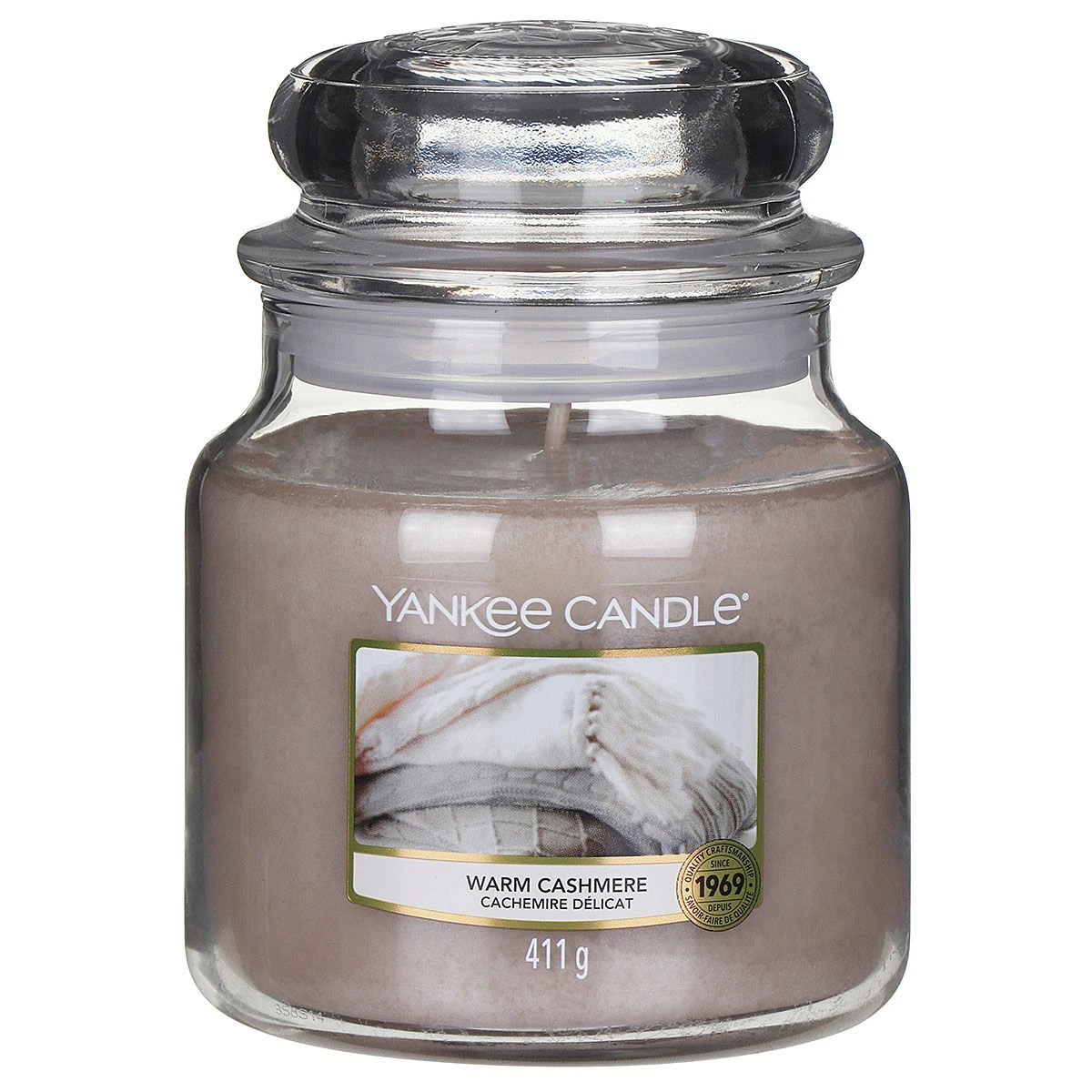 Yankee Candle Warm Cashmere Medium Jar Candle 1 Yankee Candle Warm Cashmere Medium Jar Candle