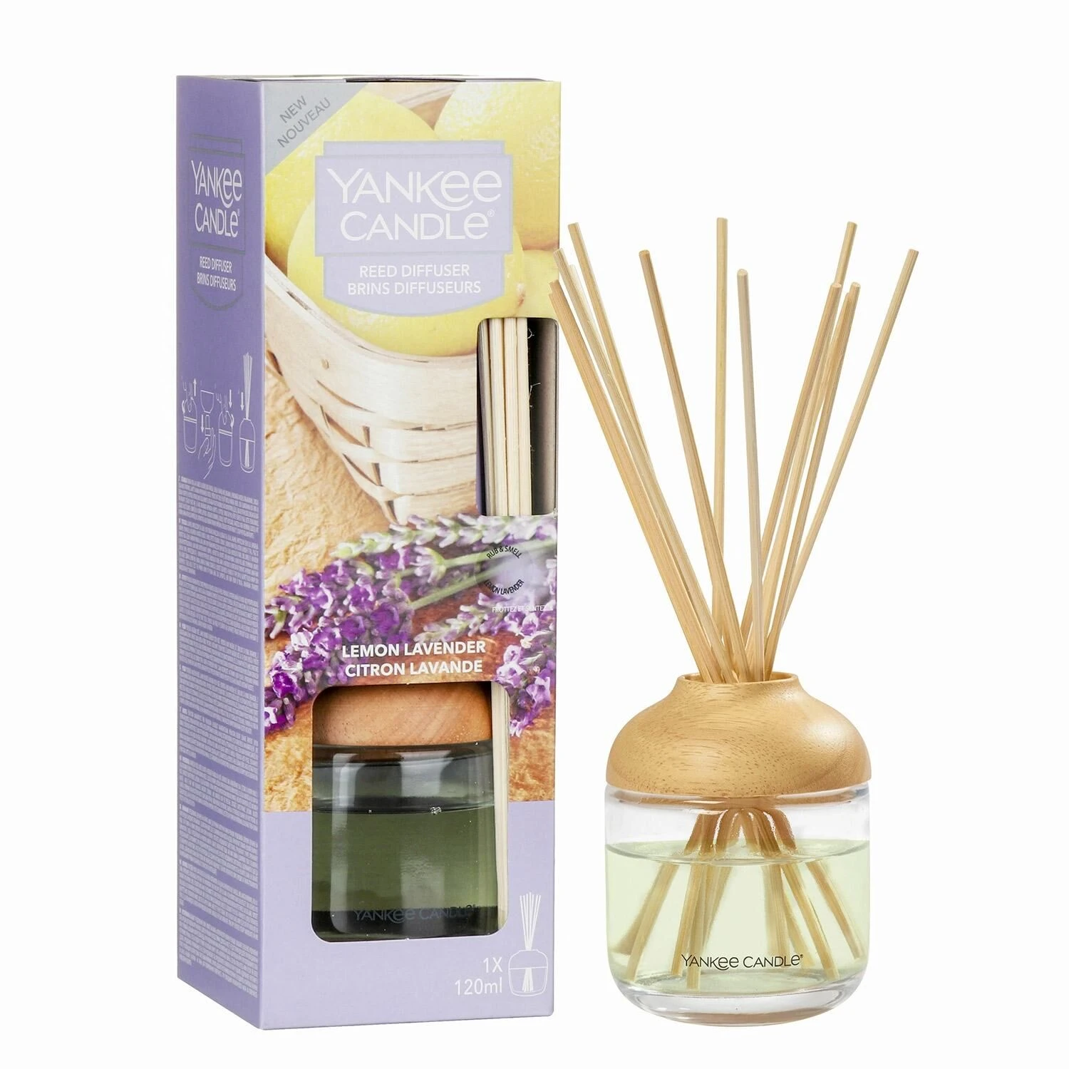 Yankee Candle Lemon Lavender Reed Diffuser 1 Yankee Candle Lemon Lavender Reed Diffuser