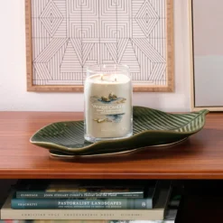 Yankee Candle Amber & Sandalwood Signature Large Jar Candle 7 Yankee Candle Amber & Sandalwood Signature Large Jar Candle -Home General Store yankee candle 1629982e amber sandalwood signature large jar candle lifestyle 1