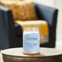 Yankee Candle Ocean Air Signature Large Jar Candle -Home General Store yankee candle 1629984e ocean air signature large jar candle lifestyle 3