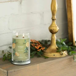 Yankee Candle Sage & Citrus Signature Large Tumbler Candle 5 Yankee Candle Sage & Citrus Signature Large Tumbler Candle -Home General Store yankee candle 1630029e sage citrus signature large tumbler candle lifestyle 1