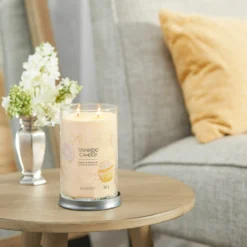 Yankee Candle Vanilla Cupcake Signature Large Tumbler Candle -Home General Store yankee candle 1630037e vanilla cupcake signature large tumbler candle lifestyle 1