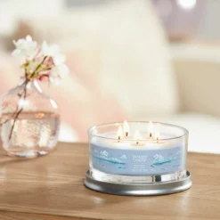Yankee Candle Ocean Air Signature Multi-Wick Tumbler Candle -Home General Store yankee candle 1630086e ocean air signature multi wick tumbler lifestyle 1