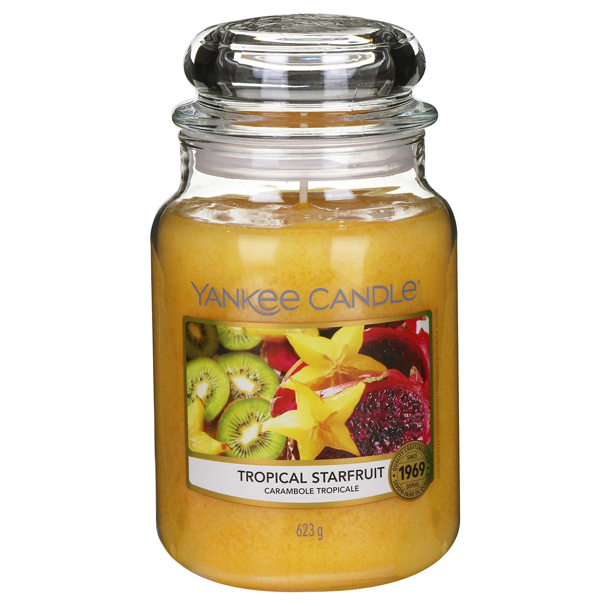Yankee Candle Tropical Starfruit Large Jar Candle 1 Yankee Candle Tropical Starfruit Large Jar Candle