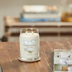 Yankee Candle Clean Cotton Signature Large Jar Candle -Home General Store yankee candle 1630644e clean cotton signature large jar candle lifestyle 5