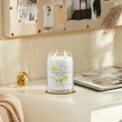 Yankee Candle Midnight Jasmine Signature Large Jar Candle -Home General Store yankee candle 1630688e midnight jasmine signature large jar candle lifestyle 1