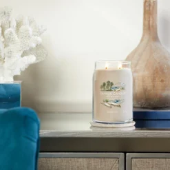 Yankee Candle Seaside Woods Signature Large Jar Candle -Home General Store yankee candle 1630692e seaside woods signature large jar candle lifestyle 1