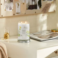 Yankee Candle Midnight Jasmine Signature Large Tumbler Candle 7 Yankee Candle Midnight Jasmine Signature Large Tumbler Candle -Home General Store yankee candle 1630715e midnight jasmine signature large tumbler candle lifestyle 2