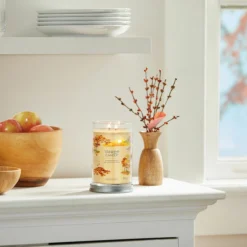 Yankee Candle Autumn Sunset Signature Large Tumbler Candle 5 Yankee Candle Autumn Sunset Signature Large Tumbler Candle -Home General Store yankee candle 1631808e autumn sunset signature large tumbler candle lifestyle 1